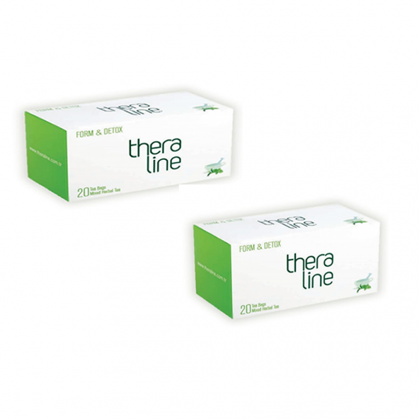 TheraLine Form & Detox Bitkisel Çay 2 kutu 40 adet Özel Fiyat