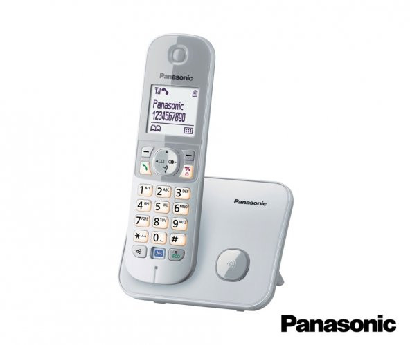 PANASONIC KX-TG 6811 DECT TELEFON GRİ