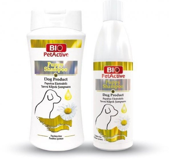 Bio Petactive Papatya Özlü Yavru Köpek Şampuanı 400 ML