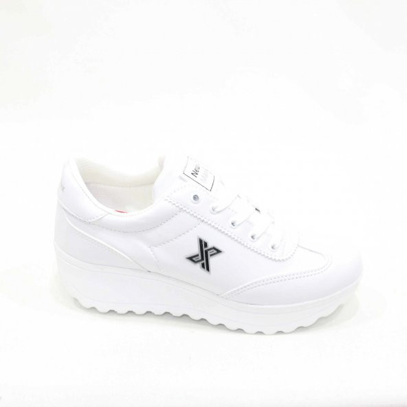 Newmax 504 Beyaz Spor Ayakkabı