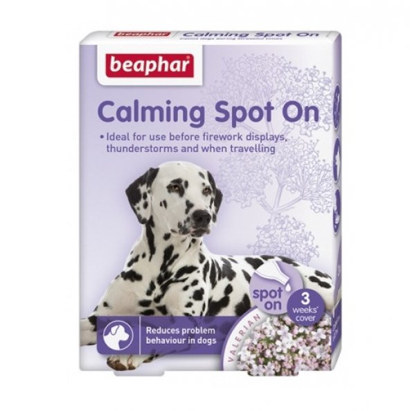 Beaphar Calming Spot On Köpek Sakinleştirici 3 Kapsül x 0,7 ML