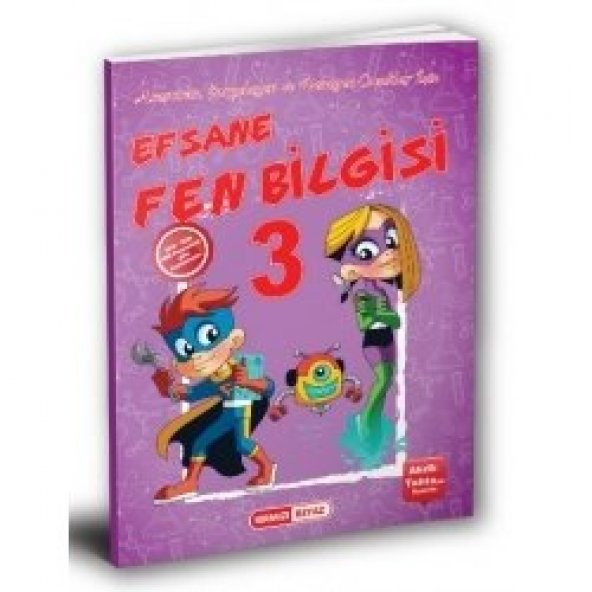 Kırmızı Beyaz Yayıncılık 3 Sınıf Efsane Fen Bilgisi