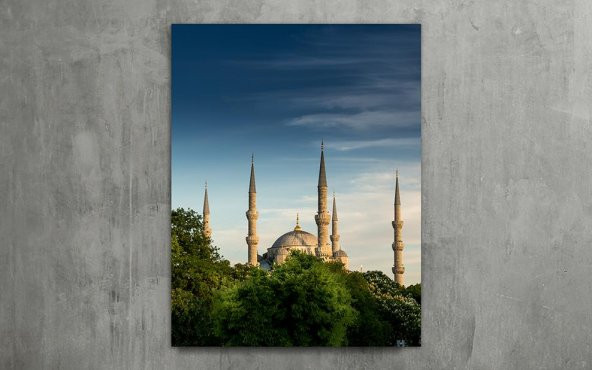 İstanbul, Cami Dekoratif Kanvas Tablo