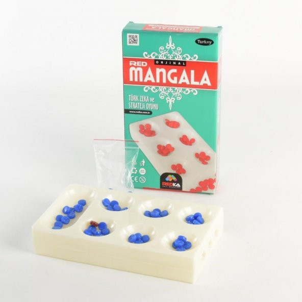 Mangala Zeka Mantık ve Strateji Oyunu Plastik - REDKA Akıl Oyunları