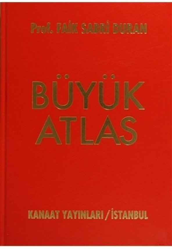 Büyük Atlas Kanaat Yayınları