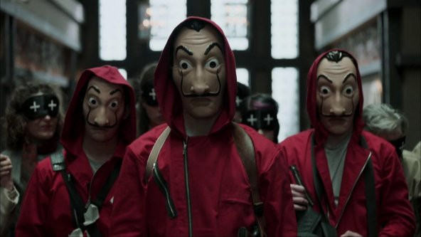La Casa De Papel Salvador Dali Maskesi Netflix Banka Soygun Dizi - 2