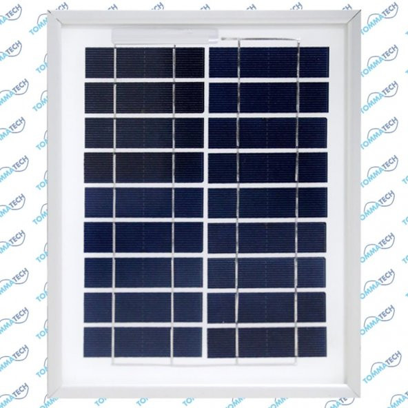 5W Watt Güneş Paneli Solar Panel Tommatech