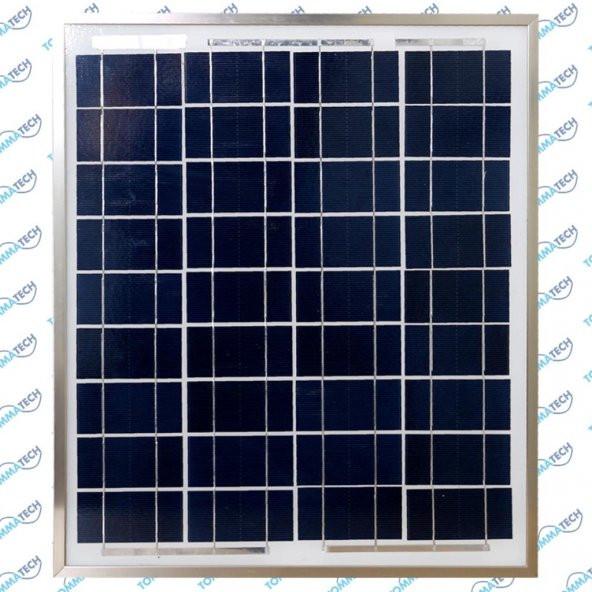20W Watt Güneş Paneli Solar Panel Tommatech