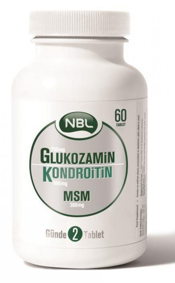 Nbl_Glukozamin Kondroitin MSM 60 Tablet