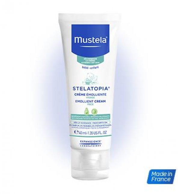Mustela Stelatopia Emollient Face Cream 40 ml
