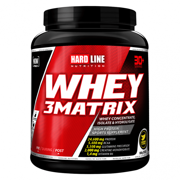 Hardline Nutrition Whey 3Matrix Protein 908 gr 30 Servis 3 Matrix Kurabiye