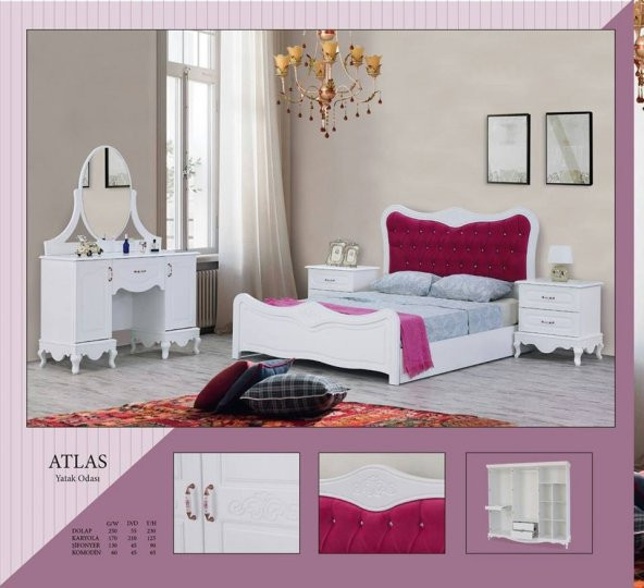 Atlas Country Yatak Odası Takımı - 1