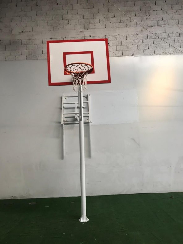 Adelinspor Basketbol Potası Sabit Çember,90*120 Fiber Panya - 2