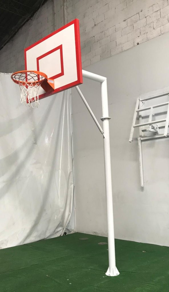 Adelinspor Basketbol Potası Sabit Çember,90*120  Fiber Panya - 6