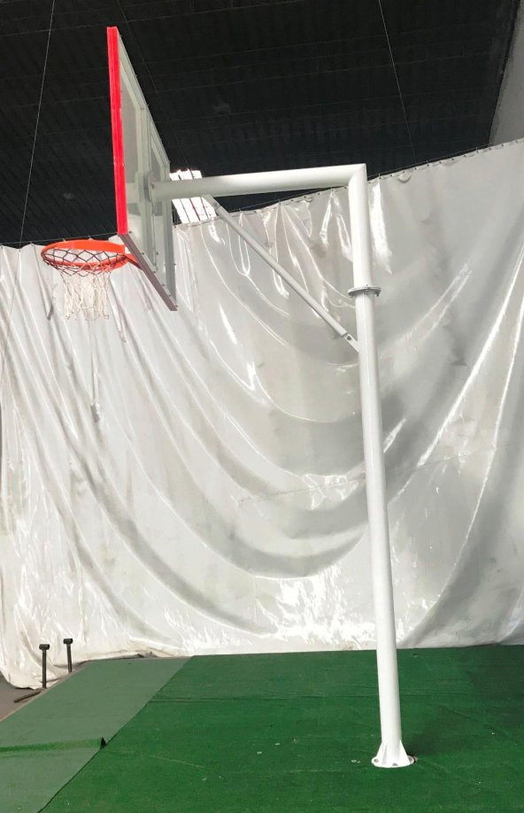 Adelinspor Basketbol Potası Yaylı Çember105*180 Fiber Panya - 4