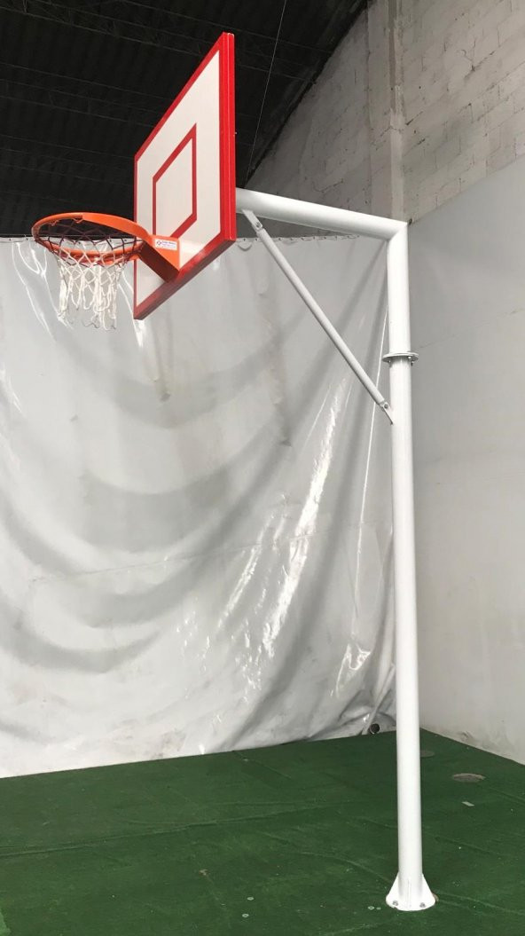 Adelinspor Basketbol Potası Sabit Çember,90*120  Fiber Panya - 7