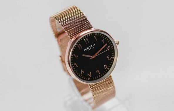 Orjinal Hulyah London Arapça/Osmanlıca Rakamlı Unisex Kol Saati - 2