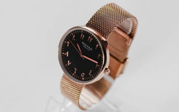 Orjinal Hulyah London Arapça/Osmanlıca Rakamlı Unisex Kol Saati - 3