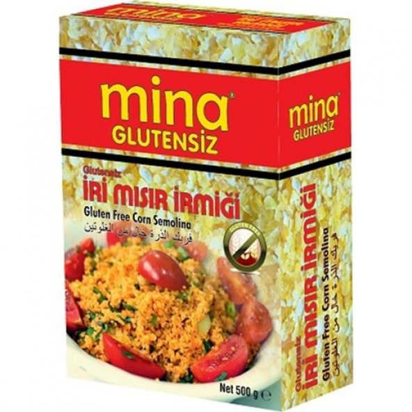 Mina Glutensiz İri Mısır İrmiği 500 gr