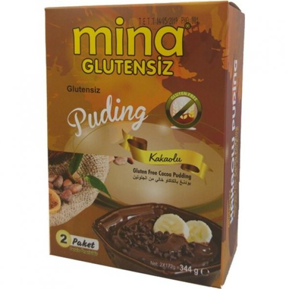 Mina Glutensiz Kakaolu Puding 344 gr