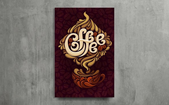 Kahve Keyfi Dekoratif Kanvas Tablo