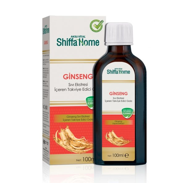 Shiffa Home Ginseng Sıvı Ekstresi ( Ekstrakt ) Aksu Vital