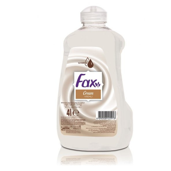 Fax Sıvı Sabun Krem Ekonomik Paket 4 lt - 1