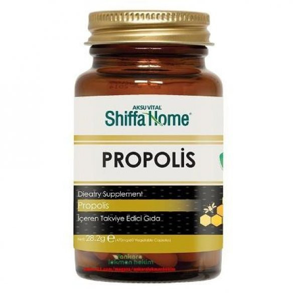 Aksu Vital Shiffa Home Propolis 470 mg 60 Kapsül
