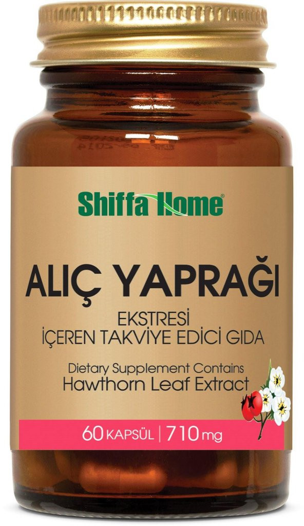 Aksuvital Shiffa Home Alıç Yaprağı Ekstresi 710 mg 60 kapsül