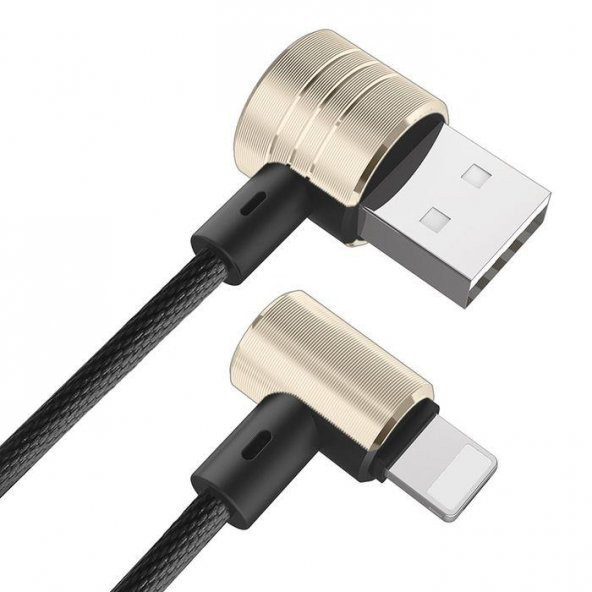 Baseus Lightning ve Micro USB Gold Şarj Kablosu - 3