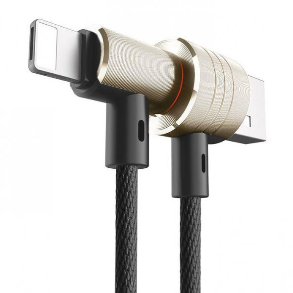 Baseus Lightning ve Micro USB Gold Şarj Kablosu - 4