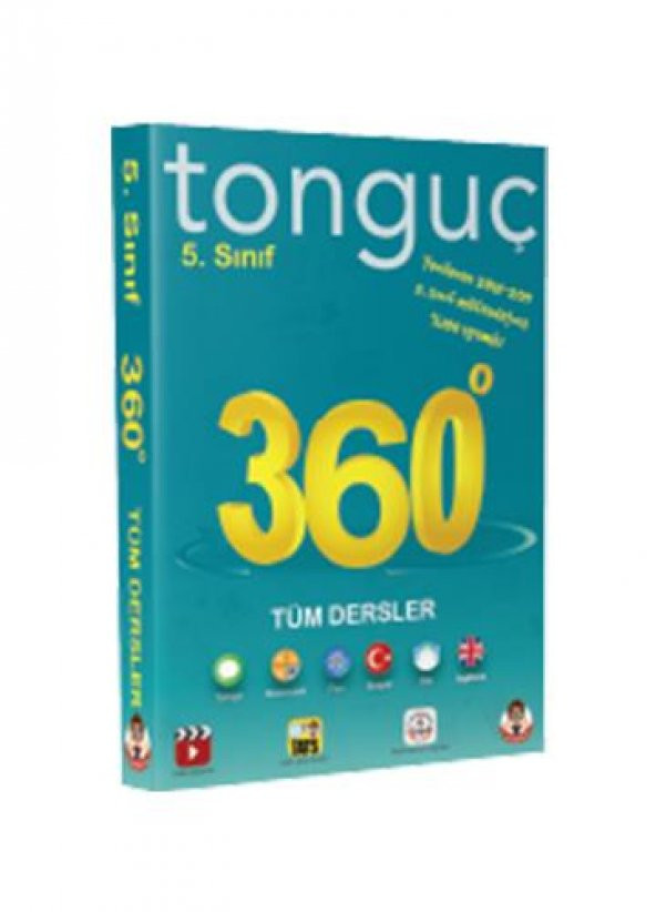 Tonguç Akademi 5.Sınıf 360 Serisi Tüm Dersler Soru Bankası Cep Boy