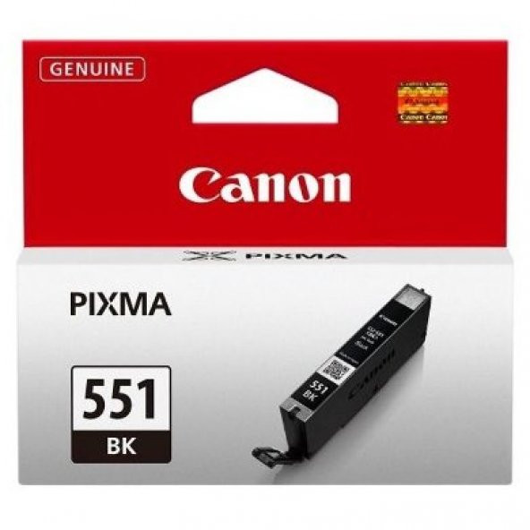 Canon CLI-551 BK siyah Orijinal Kartuş  ( 7250-5450-6350) 