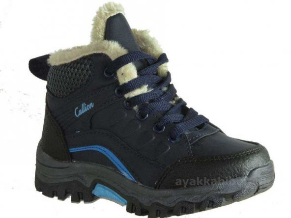 Callion 21 Rahat Lacivert Erkek Çocuk KIŞLIK Bot Ayakkabı (26-30) - 2