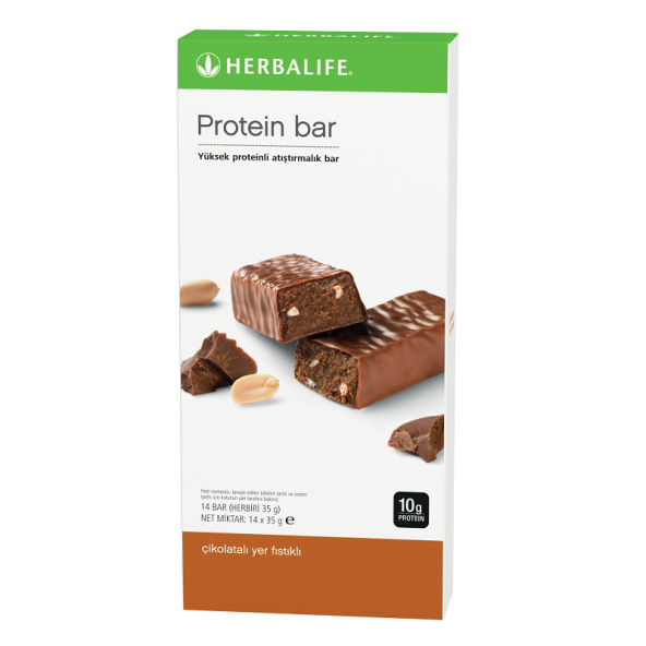 Herbalife Protein Bar-Yer Fıstıklı Çikolata Aromalı 14'lü Paket