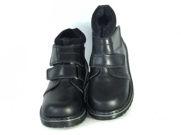 Dsn 95 Ortopedi Deri Unisex Cırtlı Çocuk Bot - 3
