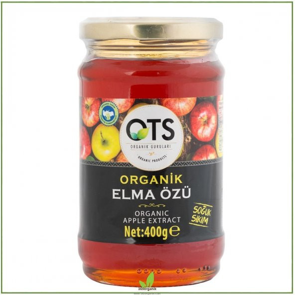 OTS Organik Elma Özü Soğuk Sıkım 400 Gr