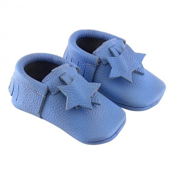 Yıldız Makosen Bebek Ayakkabı Mavi CV-200