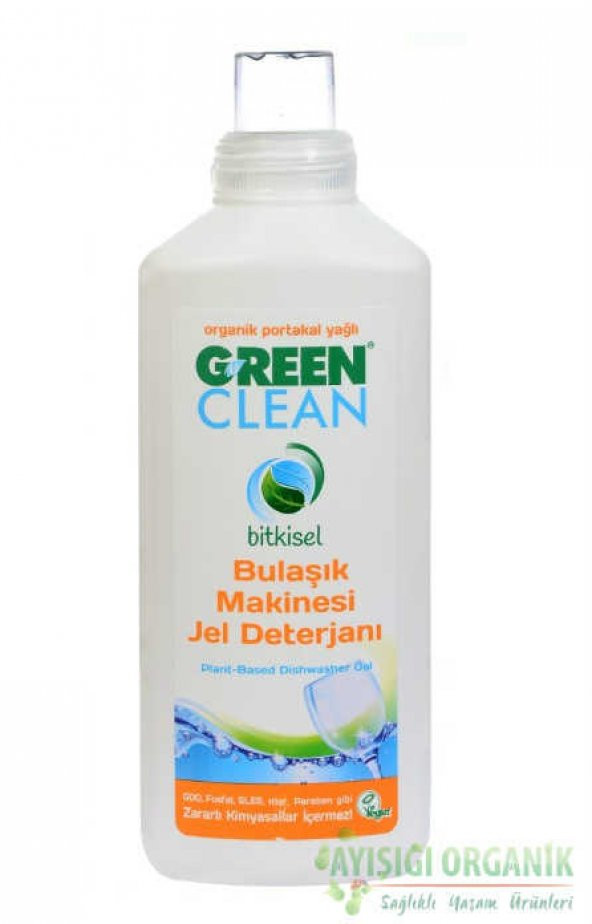 U Green Clean Bitkisel Jel Bulaşık Makinesi Deterjanı 1LT
