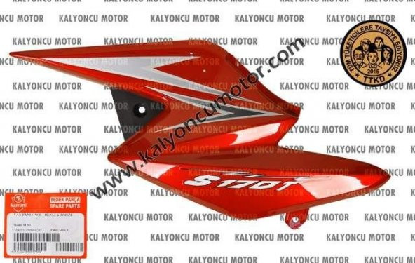 KANUNİ S 170 T KIRMIZI SOL YAN PANEL