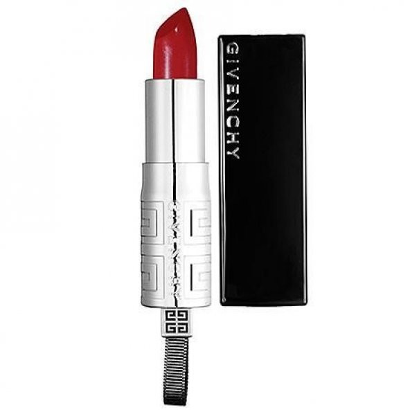 Givenchy Rouge Interdit Satin Lipstick 61 Lively Red