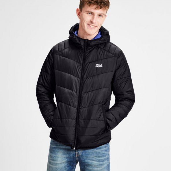 JACK&JONES ORIGINALS JORBEND LIGHT PUFFER Erkek Mont 12138349 - 3