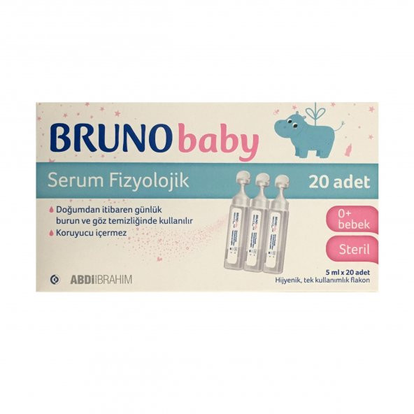 Bruno Baby Damla 5 ml x 20 adet