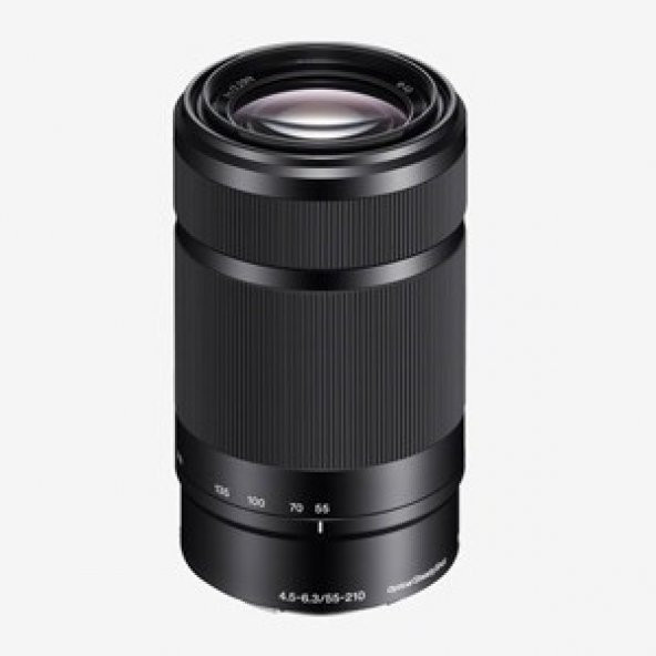 Sony SEL 55-210mm F/4.5-6.3 Zoom Lens (Siyah)