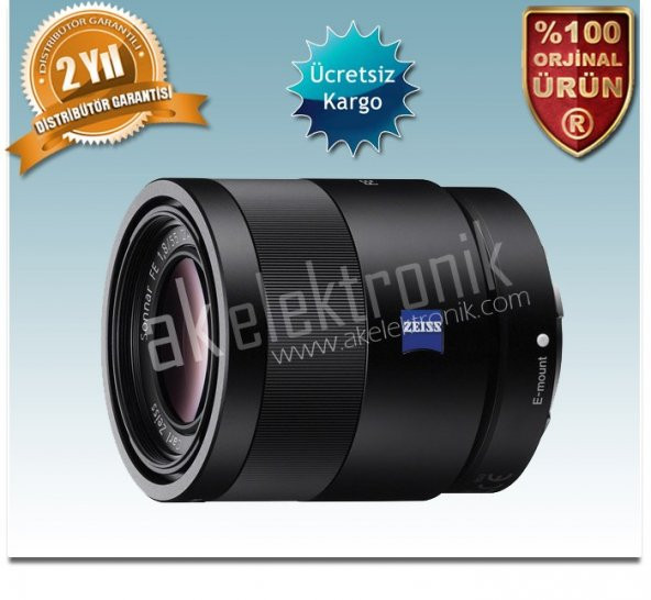 Sony SEL 55mm f/1.8 ZA Sonnar T* Carl Zeiss Full Frame Lens