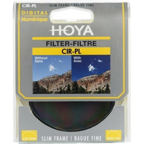 Hoya 52mm Circular Slim Polarize Filtre