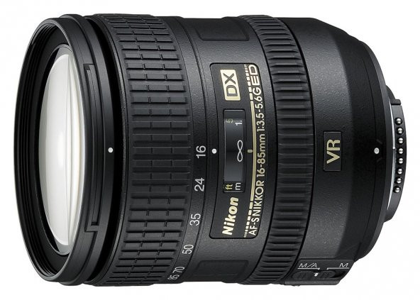 Nikon 16-85mm F/3.5-5.6G ED VR Lens (Karfo Karacasulu Garantili)