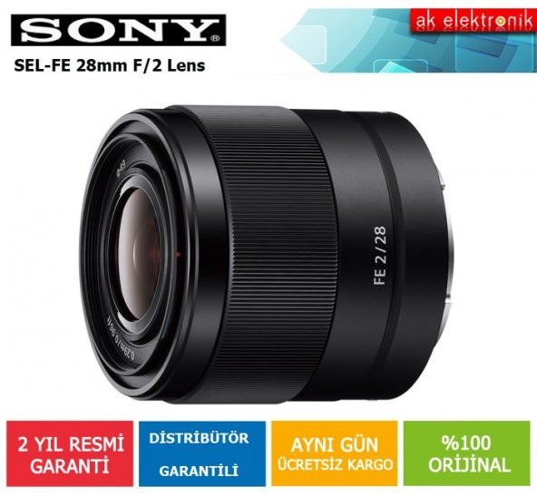 Sony SEL 28mm f/2.0 Lens