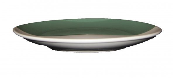 Casa Viola yeşil Beyaz Tabak - 3