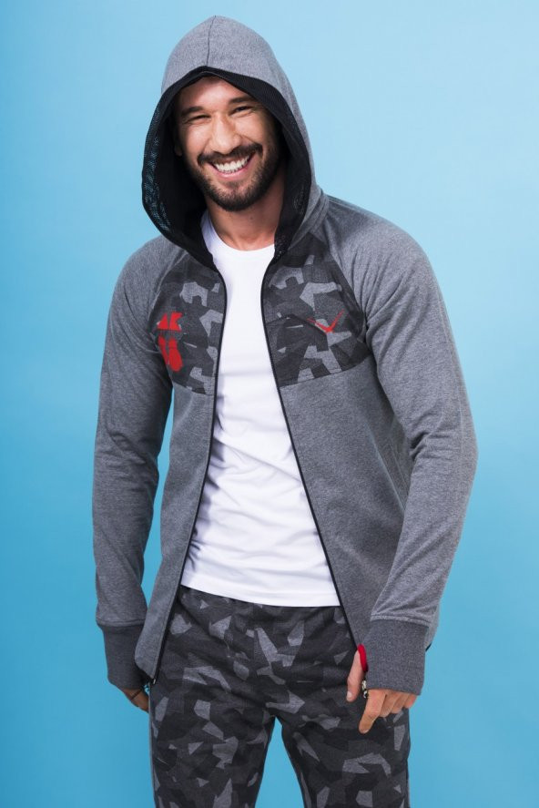 CAZADOR 5804 ERKEK KAPS.SWEAT HIRKA DOMINICANA COLL SURVİVOR ADEM